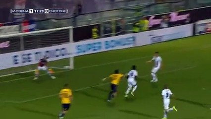 1-0 Luppi GOAL - Modena vs Crotone 29.04.2016