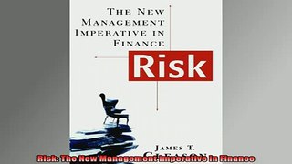 READ book  Risk The New Management Imperative in Finance Full EBook