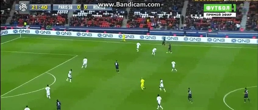 Edinson Cavani Insane Skills - Paris Saint Germain 0-0 Rennes 29-04-2016
