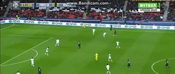 Edinson Cavani Fantastic Skills - PSG v. Rennes - Ligue 1 29.04.16