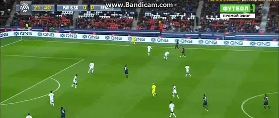 Kevin Trapp  Super Save  - Paris Saint Germain 0-0 Rennes 29-04-2016