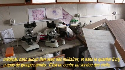 Une clinique bombardée à Alep après le carnage dans un hôpital