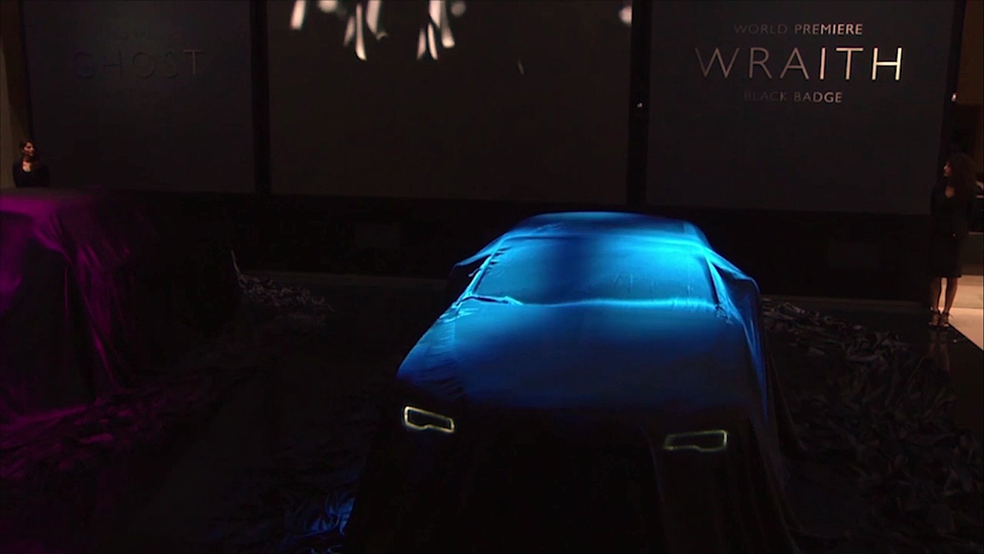 ROLLS-ROYCE WRAITH черный знак Премьера