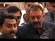 Actor Sanjay Dutt reaches Pune Airport after release from Yerwada Jail