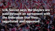 5 Member of US WOMEN SOCCER TEAM SUING OVER WAGE DISCRIMINATION