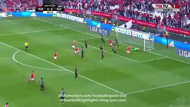 GOAAAL - Benfica 1-0 Guimaraes - PORTUGAL PRIMIERA LIGA 29.04.16