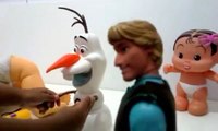 Olaf, Cristofer da Fozen e Turma da Mônica - 