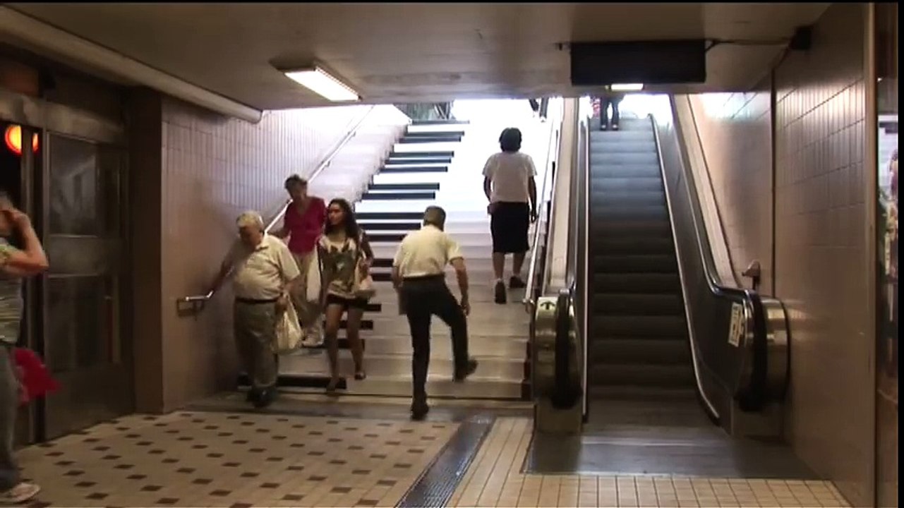 Piano stairs - TheFunTheory