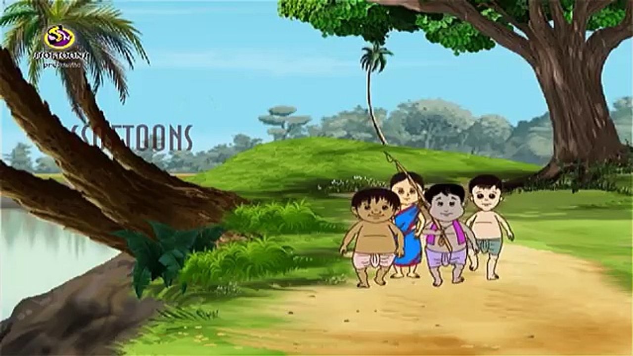 DUSHTU KOCCHOP   BENGALI CARTOON VIDEO   BENGALI PANCHATANTRO   Bangla cartoon 2015