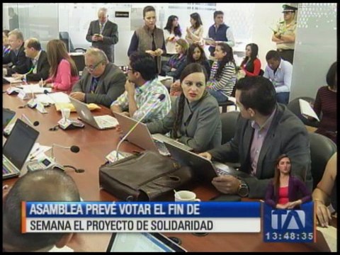 La Asamblea prevé votar este fin de semana Ley solidaria