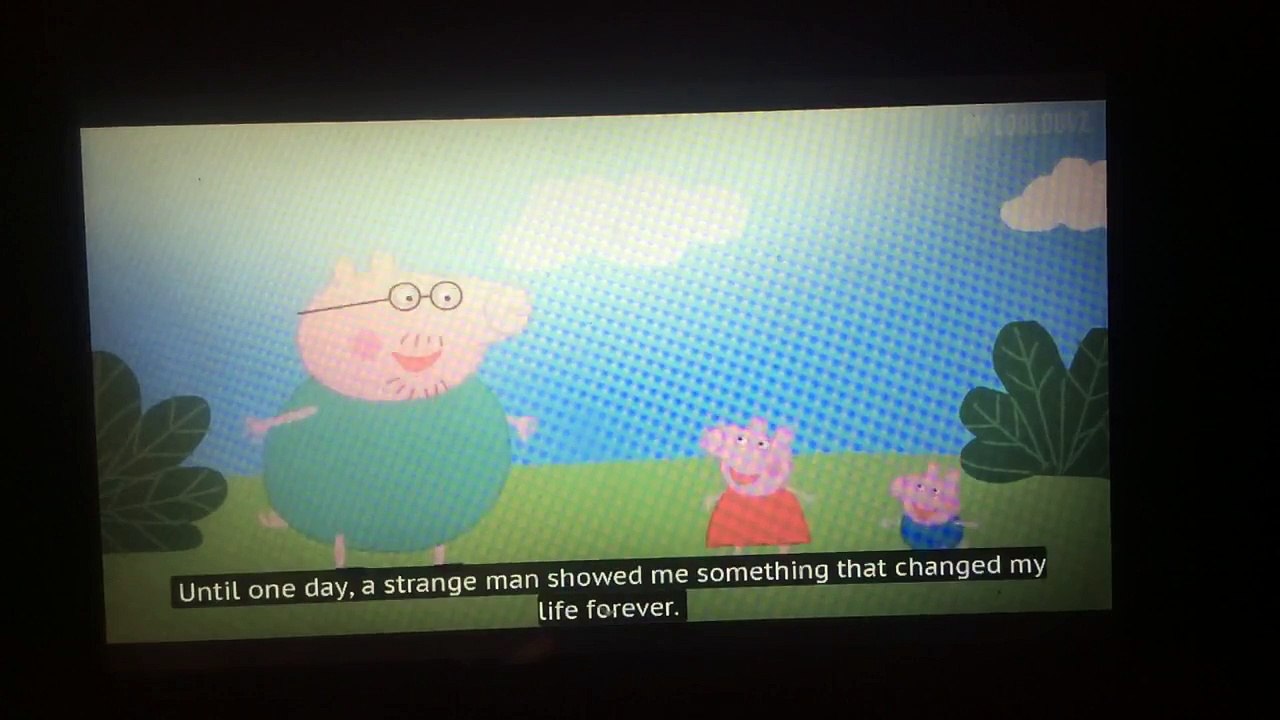 Peppa pig and the bacon (English)