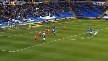 Rhodes GOAL (1:1) - Birmingham vs Middlesbrough 29/April/2016