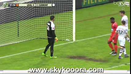 Stade Lavallois 1-1 Clermont Foot - Tous Les Buts (29/4/2016)