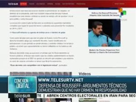 Brasil: impeachment contra Rousseff, sin base jurídica