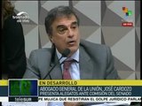 Cardozo: Impeachment contra Rousseff no tiene bases jurídicas