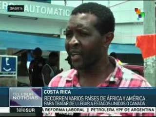 Costa Rica: migrantes de África buscan viajar a EEUU y Canadá