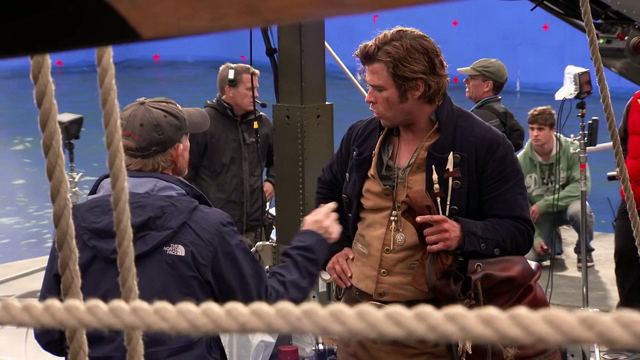 In the Heart of the Sea B-ROLL 2 (2015) - Chris Hemsworth, Brendan Gleeson Movie HD