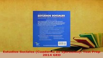 PDF  Estudios Sociales Cuaderno de Ejercicios Test Prep 2014 GED Download Online