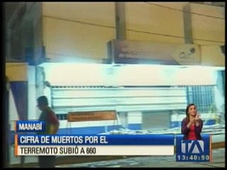 Cifra de muertos por terremoto subió a 660