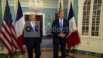 KERRY MEETS W FRENCH FM LAURENT FABIUS