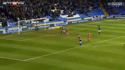 Davis GOAL (2:2) - Birmingham vs Middlesbrough - 29/04/2016