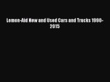Read Lemon-Aid New and Used Cars and Trucks 1990-2015 Ebook Free