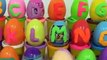 24 PlayDoh Alphabet Surprise eggs Peppa Pig Alphabet Learning Violetta Kinder Surprise [Full Episod