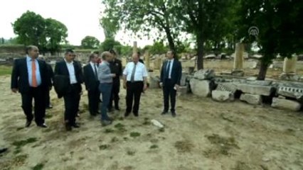 Lagina Kutsal Alanı ve İlk Kazı Evi Turizme Kazandırılacak