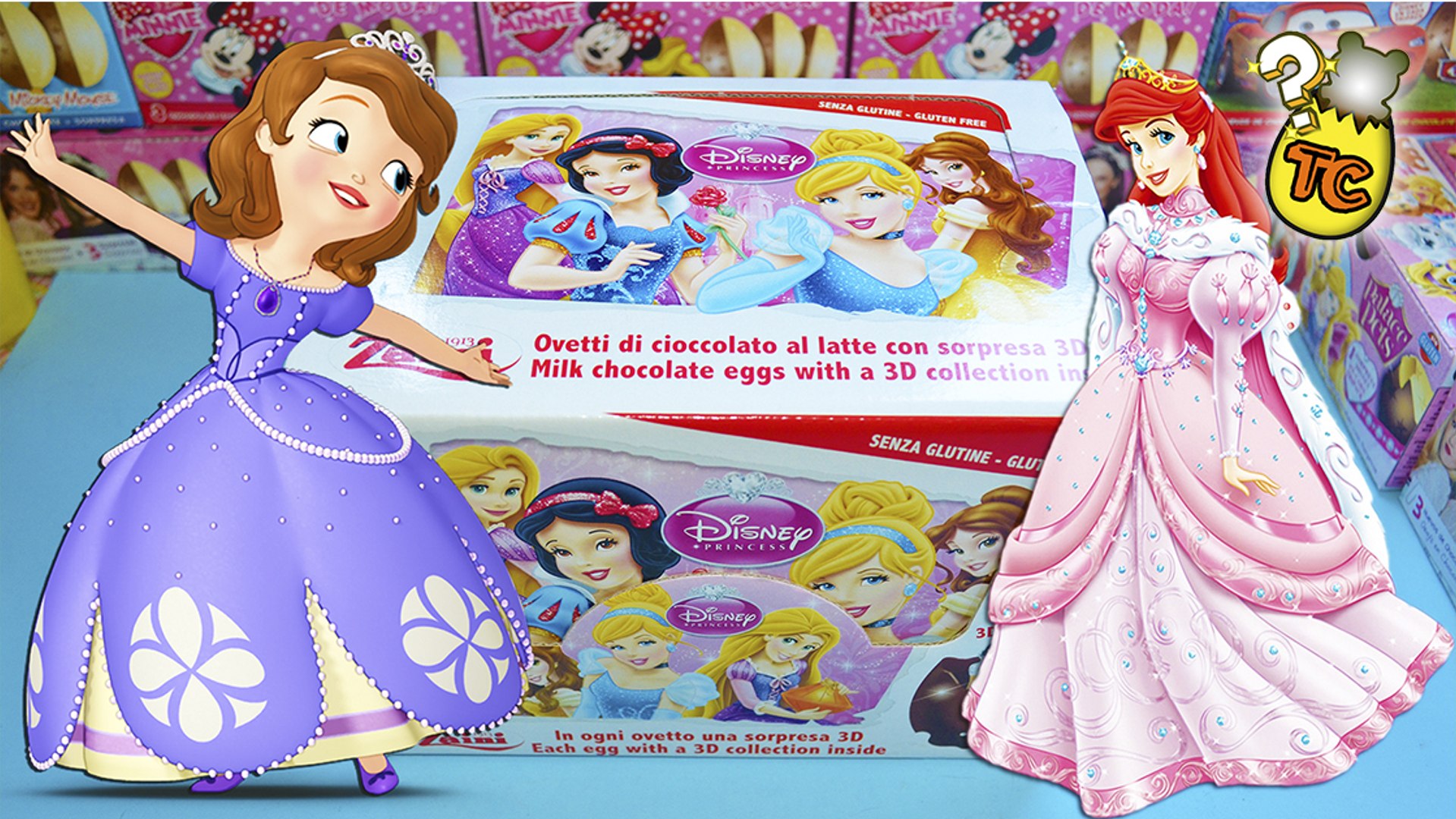 Disney Princess Surprise Box Sofia The First Surprise Toys For Children Toy Collector Video Dailymotion
