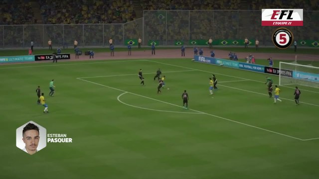 eSport - EFL : Le Top 5 buts de la 14ème journée d'E-Football League