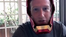 El Pulso | Mark Zuckerberg [-s-e-] poner su propio traje de Iron Man | [-T-e-l-e-m-u-n-d-o-]