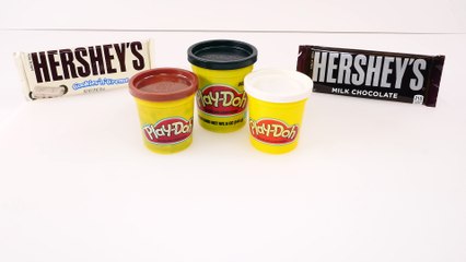 Barra de Chocolate Hershey's Play Doh DIY  Tutorial Comida Play Doh DCTC