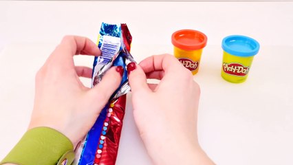 Dulces AirHeads Play Doh DIY  Comida con Play Doh Videos DCTC