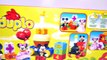 Cupcakes de Cumpleaños Huevos Play Doh Sorpresa Para Mickey y Minnie en su Tren Lego