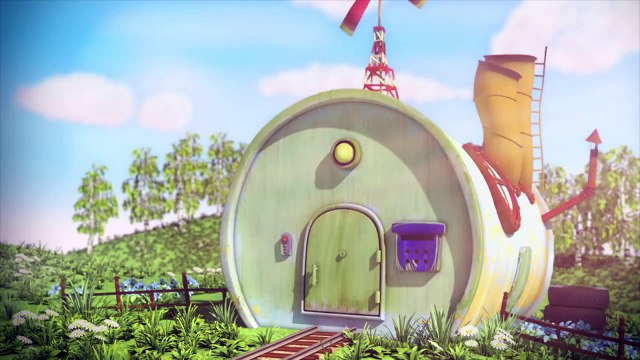 Паровозик Тишка - Сон (мультики детям)