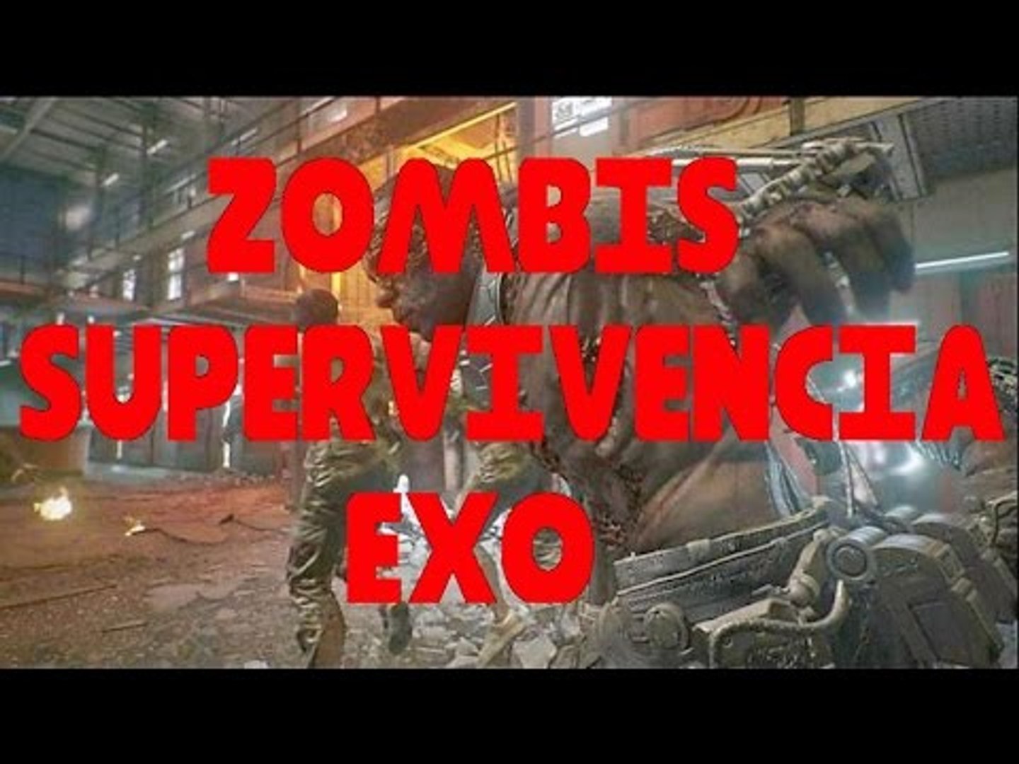 Cod Advanced Warfare Escena Zombis En Survival Exo Skin Zombie Multiplayer