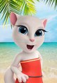 Konuşan Kedi Talking Tom Ve Angela Bebeğin Beşiği Çamdan