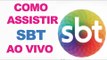 Como Assistir SBT  ao Vivo - Pela Internet