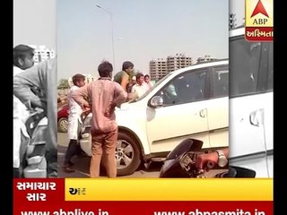 Clash Between Surti People after Car Hit and Run In Surat, Watch Video