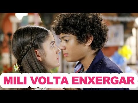 Chiquititas - Mili volta enxergar e primeiro beijo de mili e mosca