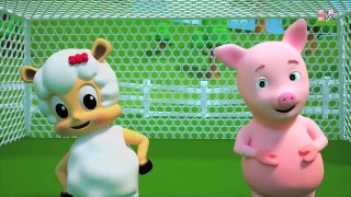 Hokey Pokey | 3D Nursery Rhymes For Baby | Songs For Kids And Childrens