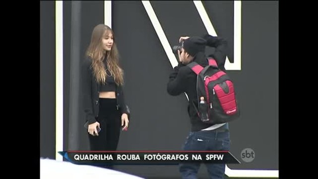 Polícia procura bandidos que roubaram fotógrafos na São Paulo Fashion Week