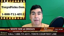 Chicago White Sox vs. Baltimore Orioles Pick Prediction MLB Baseball Odds Preview 4-29-2016