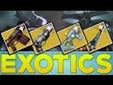 Destiny, All Taken King Exotic Weapons