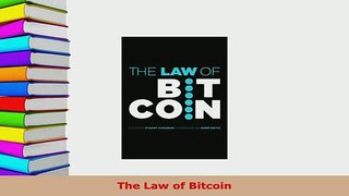 Download  The Law of Bitcoin  EBook