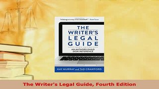 PDF  The Writers Legal Guide Fourth Edition  Read Online