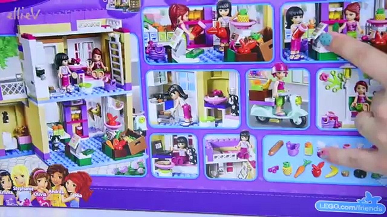 Lego Friends Heartlake Food Market Build Review Silly Play - Kids Toys
