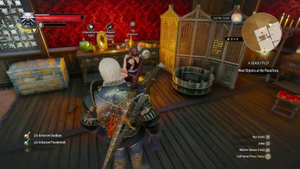 WITCHER 3 DEATH MARCH! WALKTHROUGH 188 - A DEADLY PLOT