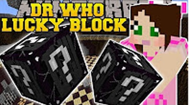 PopularMMOs Minecraft: PAT AND JEN DR. WHO LUCKY BLOCK Mod Showcase