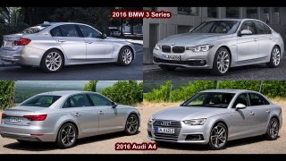 2016 Audi A4 VS 2016 BMW 3 Series DESIGN!